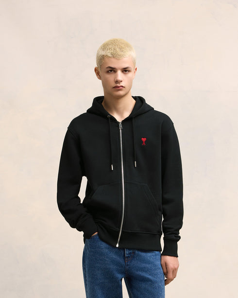 AMI PARIS Red Ami De Coeur Hoodie Unisex Apparel